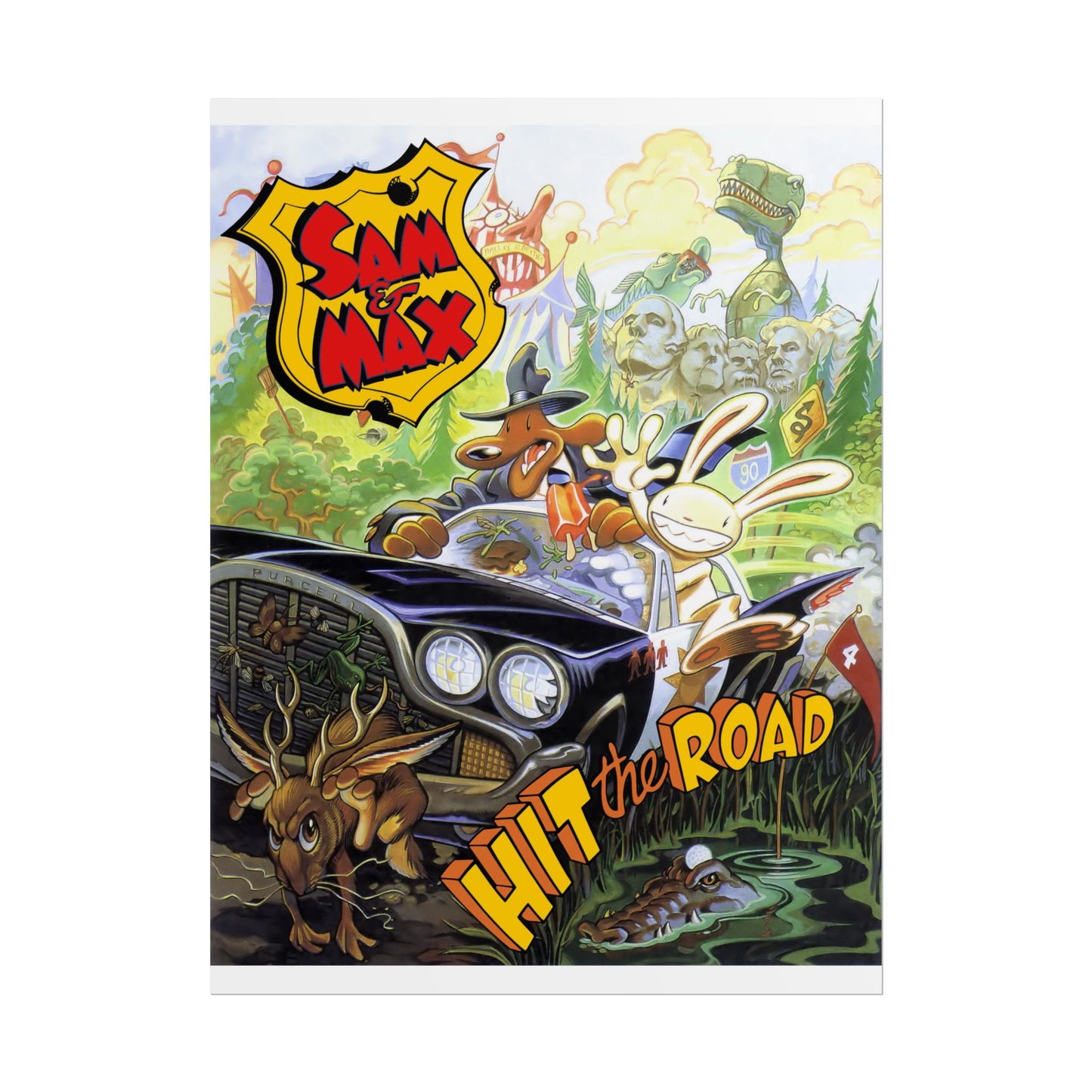 Sam & Max Rolled Posters