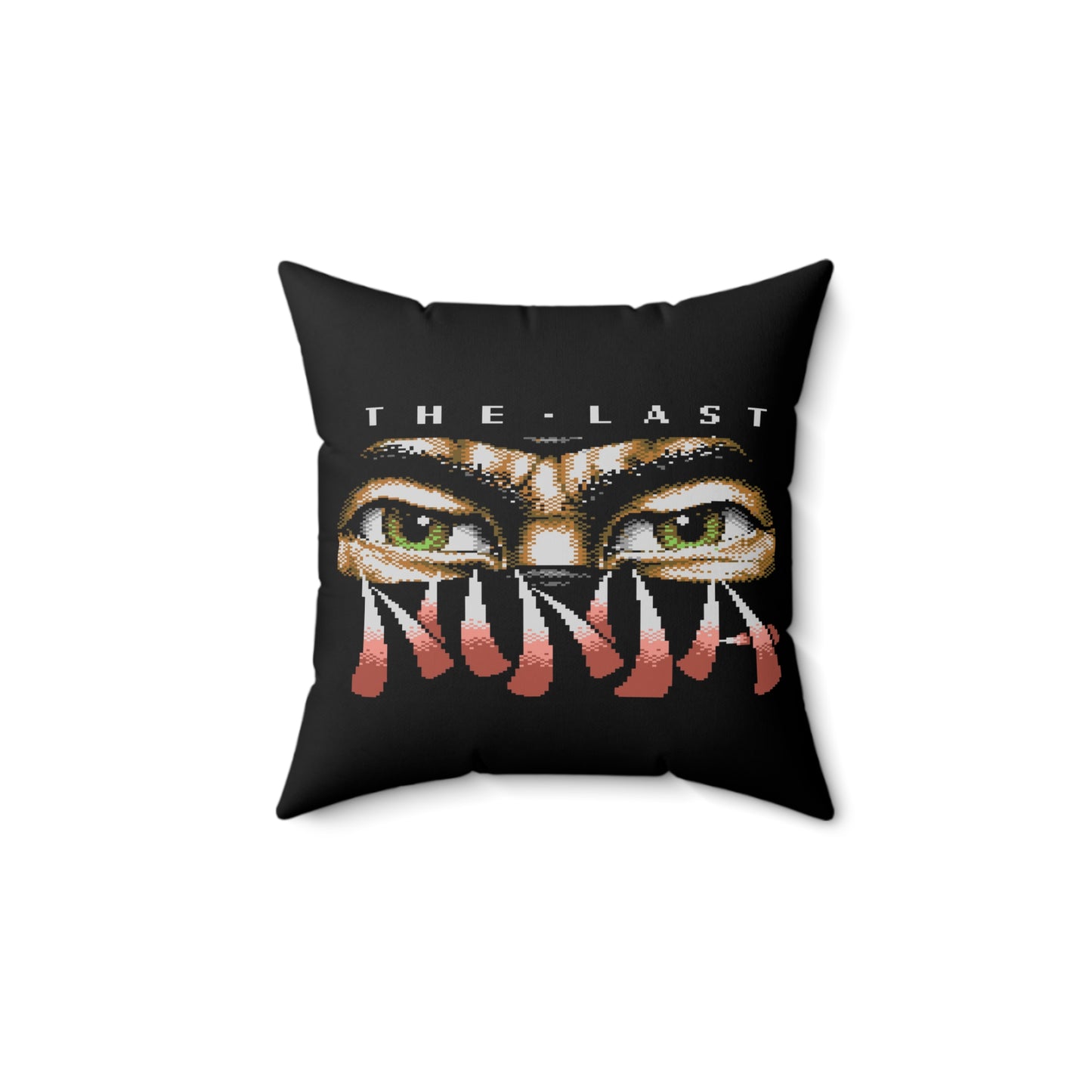 The Last Ninja Spun Polyester Square Pillow