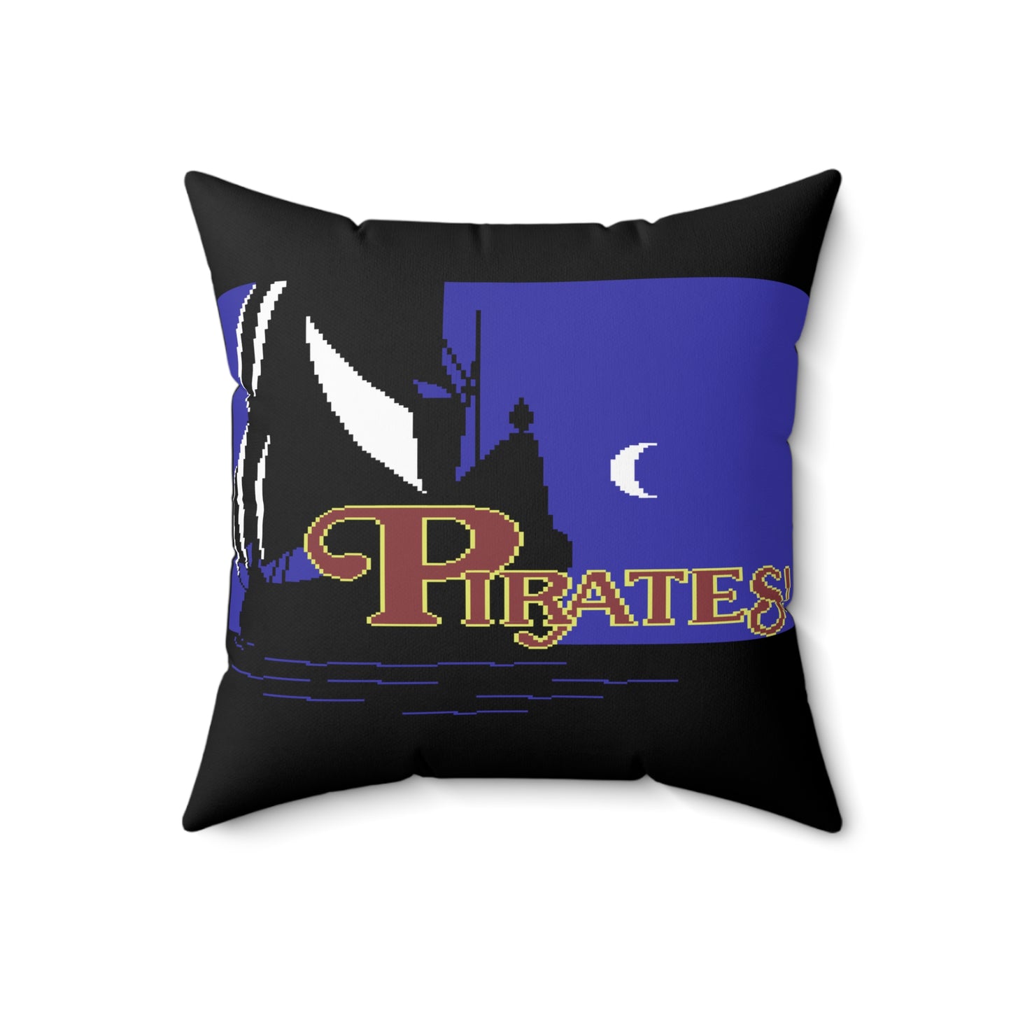 Pirates Spun Polyester Square Pillow