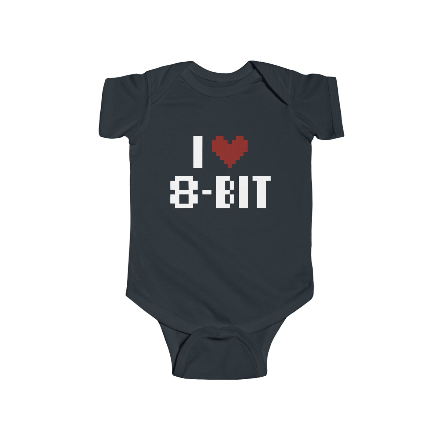 I love 8 Bit Infant Fine Jersey Bodysuit