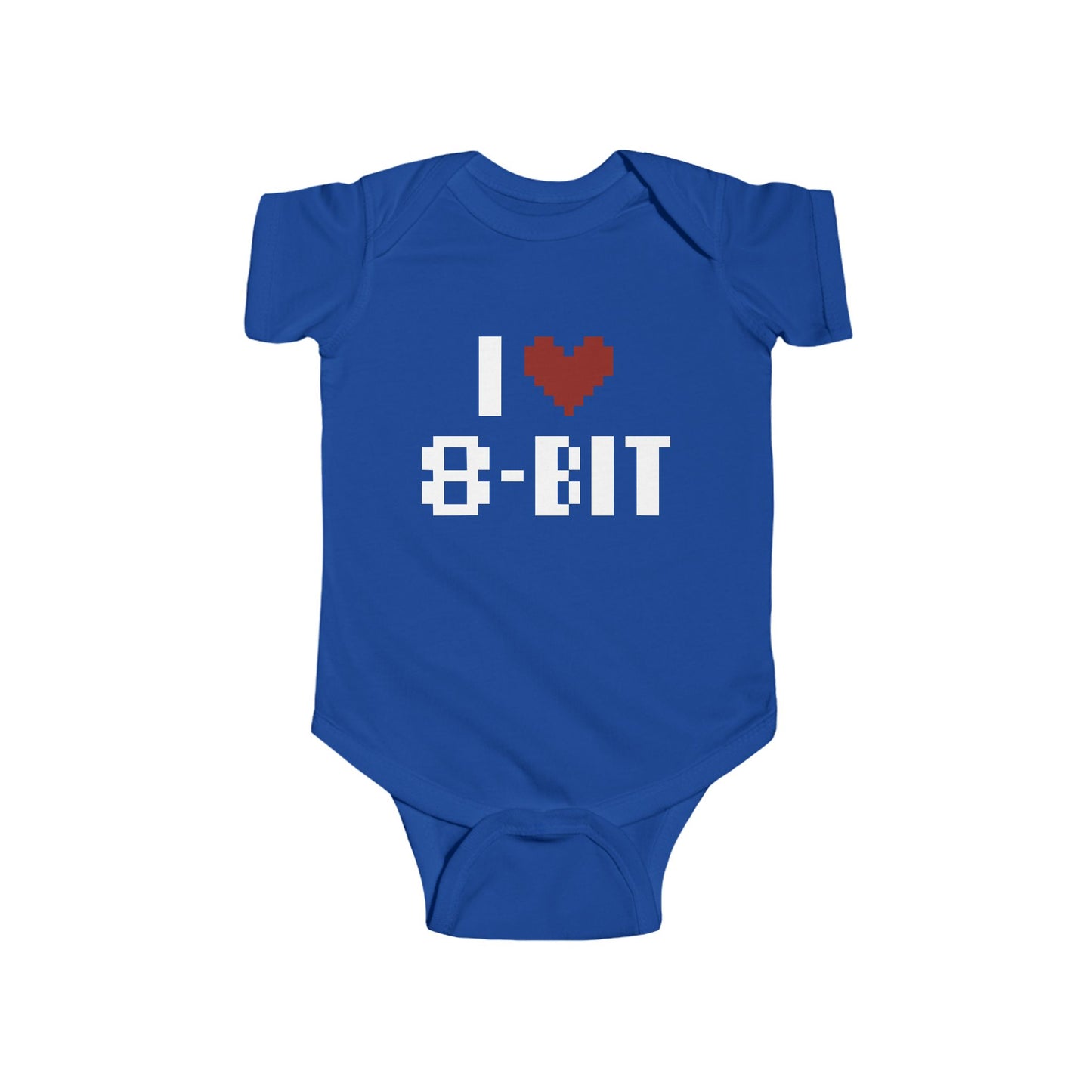 I love 8 Bit Infant Fine Jersey Bodysuit