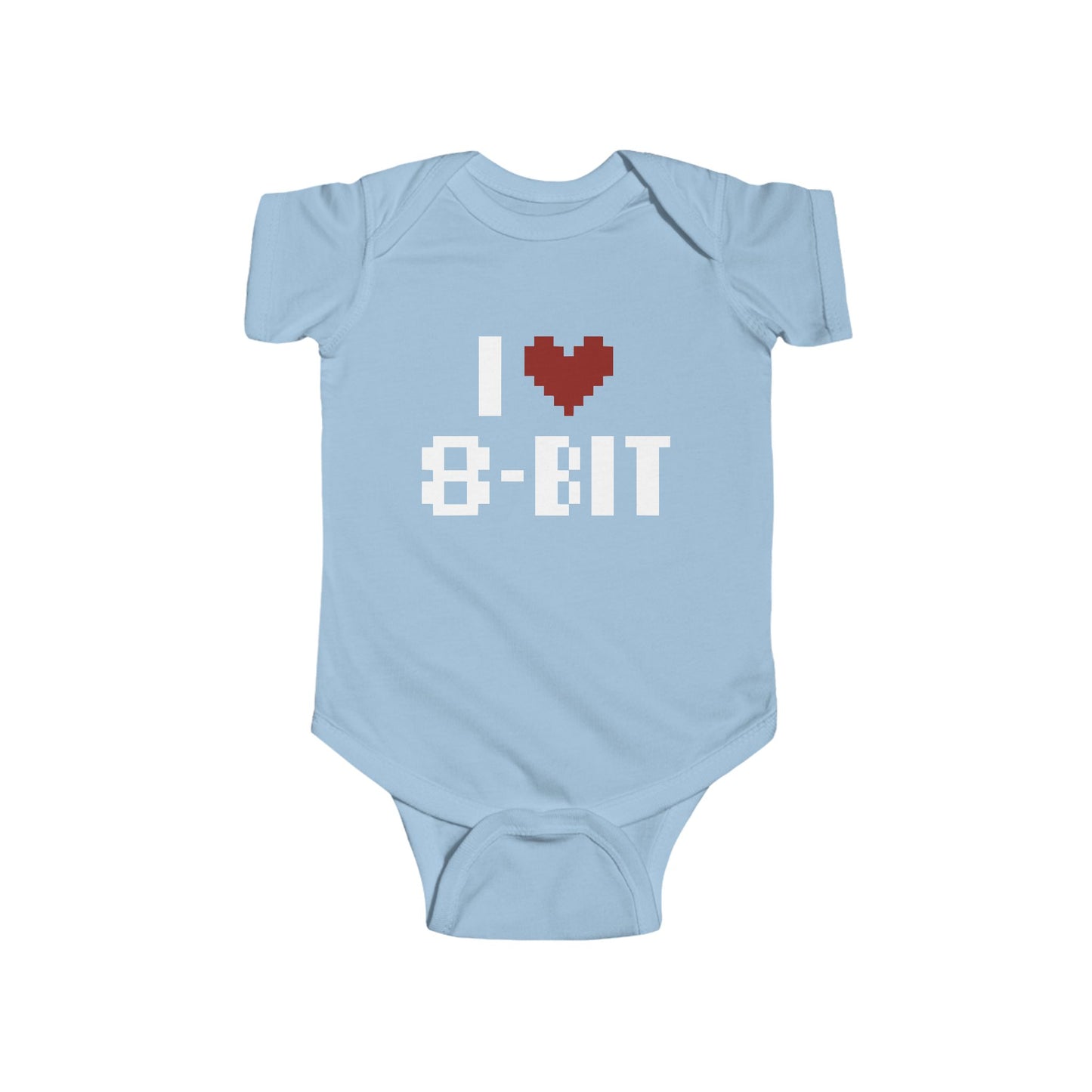 I love 8 Bit Infant Fine Jersey Bodysuit