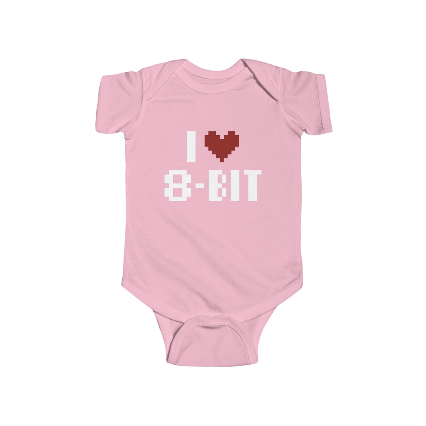 I love 8 Bit Infant Fine Jersey Bodysuit