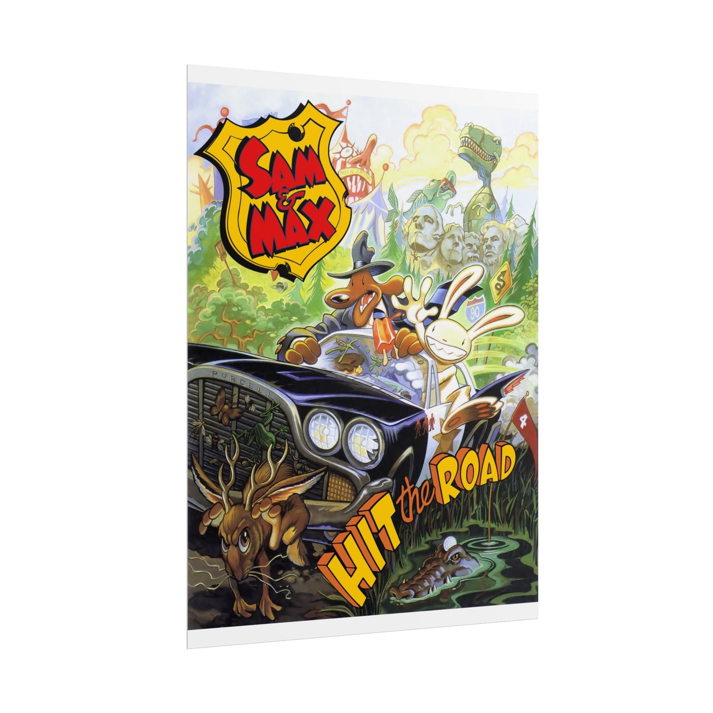 Sam & Max Rolled Posters