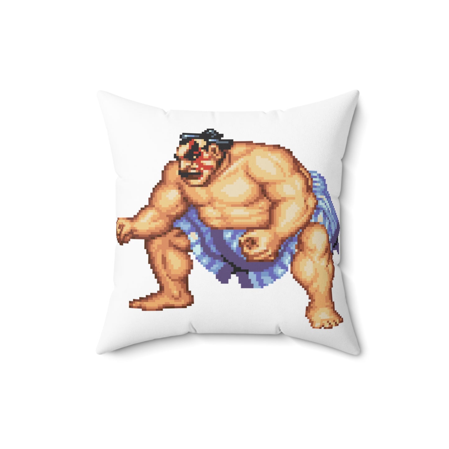 Street Fighter Edmond Spun Polyester Square Pillow