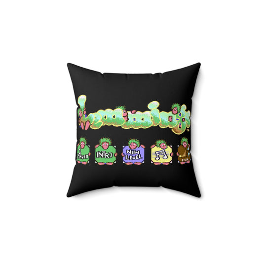 Lemmings Spun Polyester Square Pillow