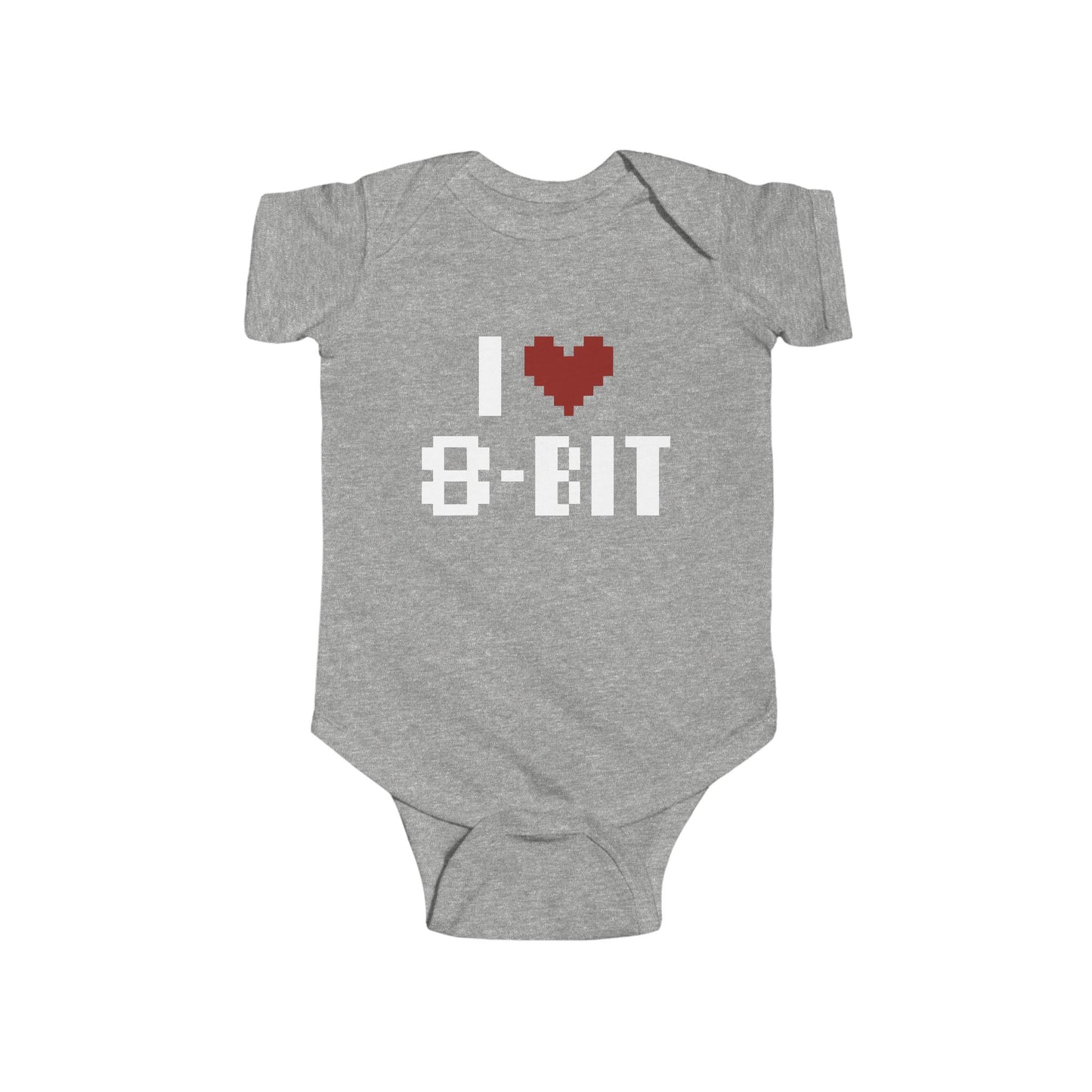 I love 8 Bit Infant Fine Jersey Bodysuit