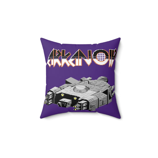 Arkanoid Spun Polyester Square Pillow