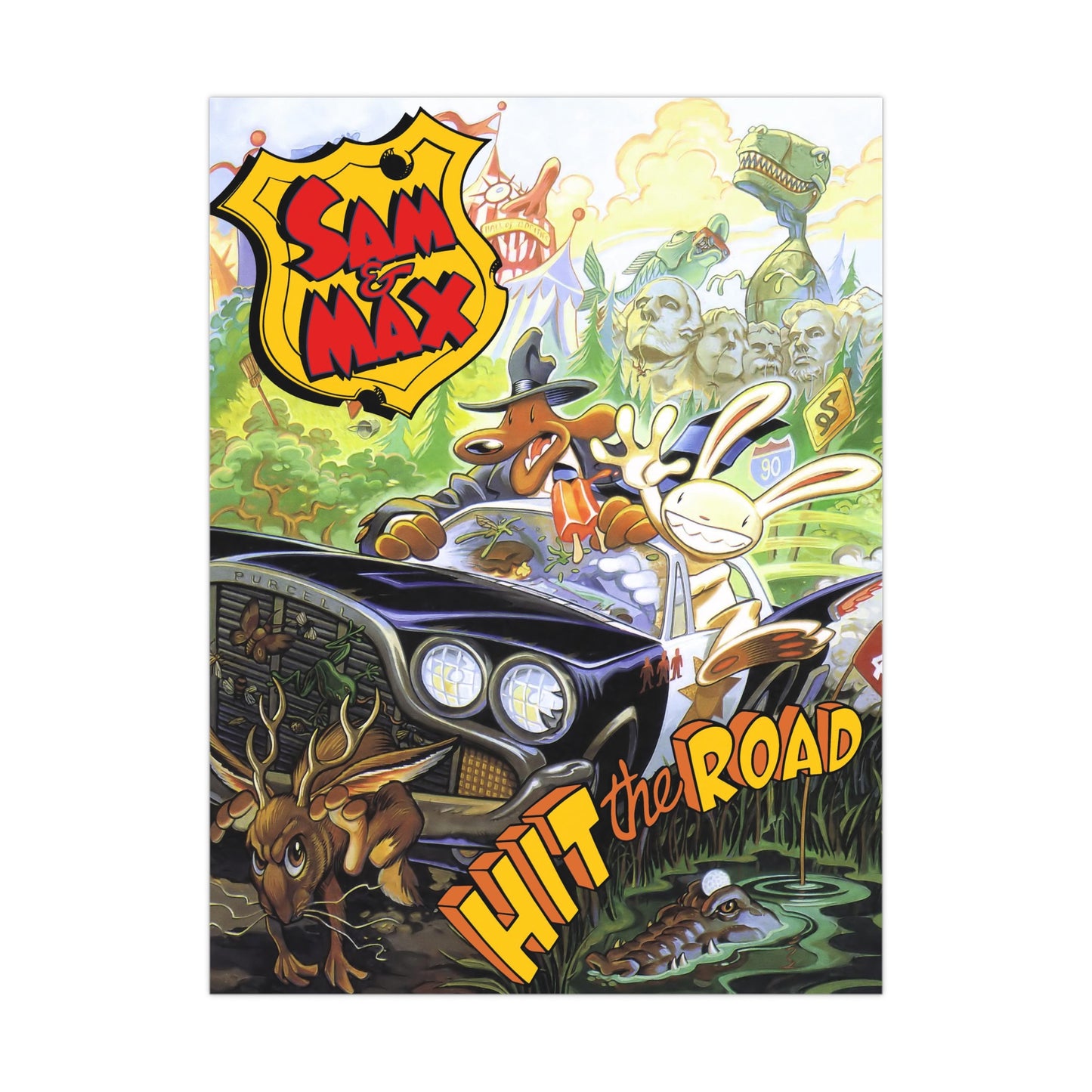 Sam and Max Premium Matte Posters