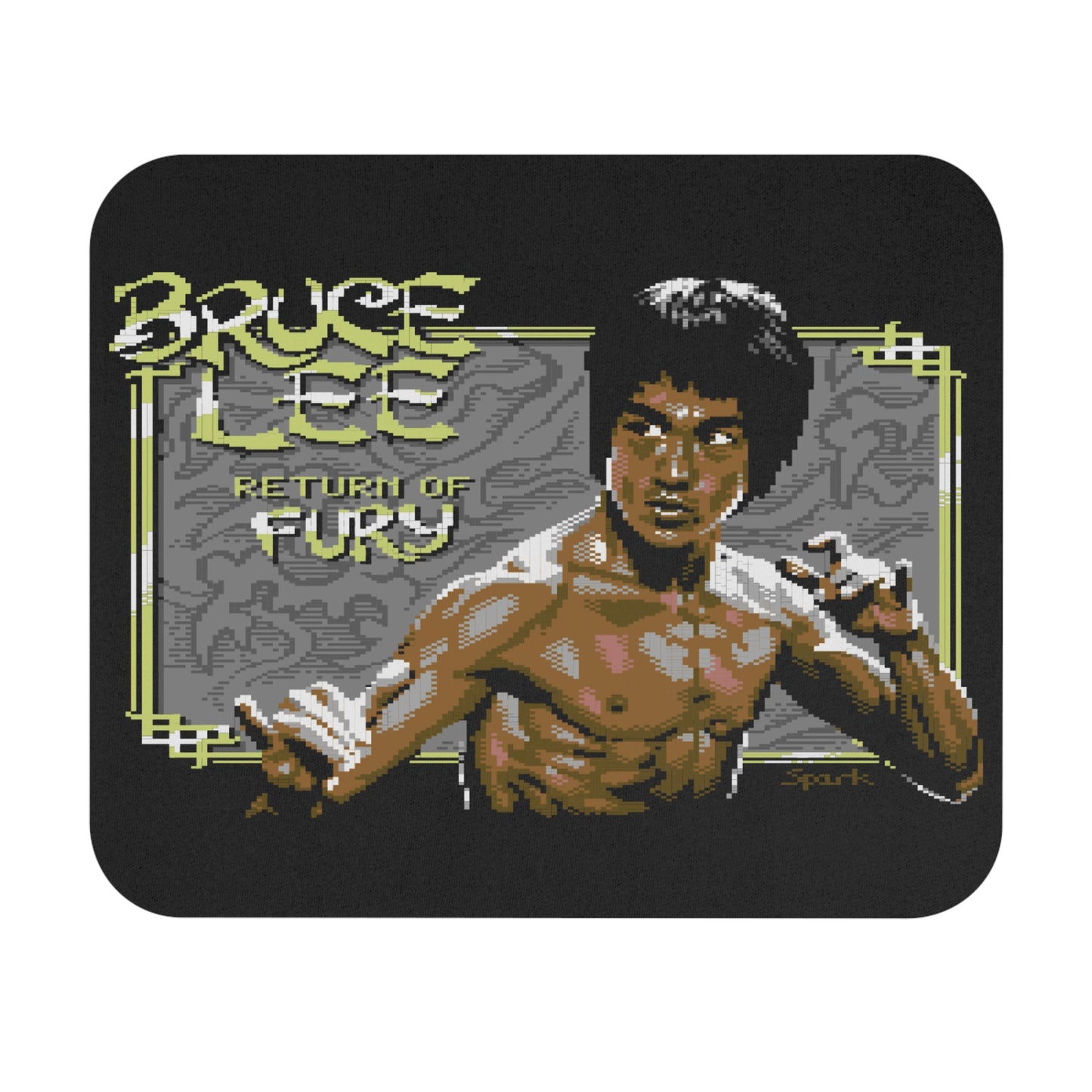 Bruce Lee Mouse Pad (Rectangle)