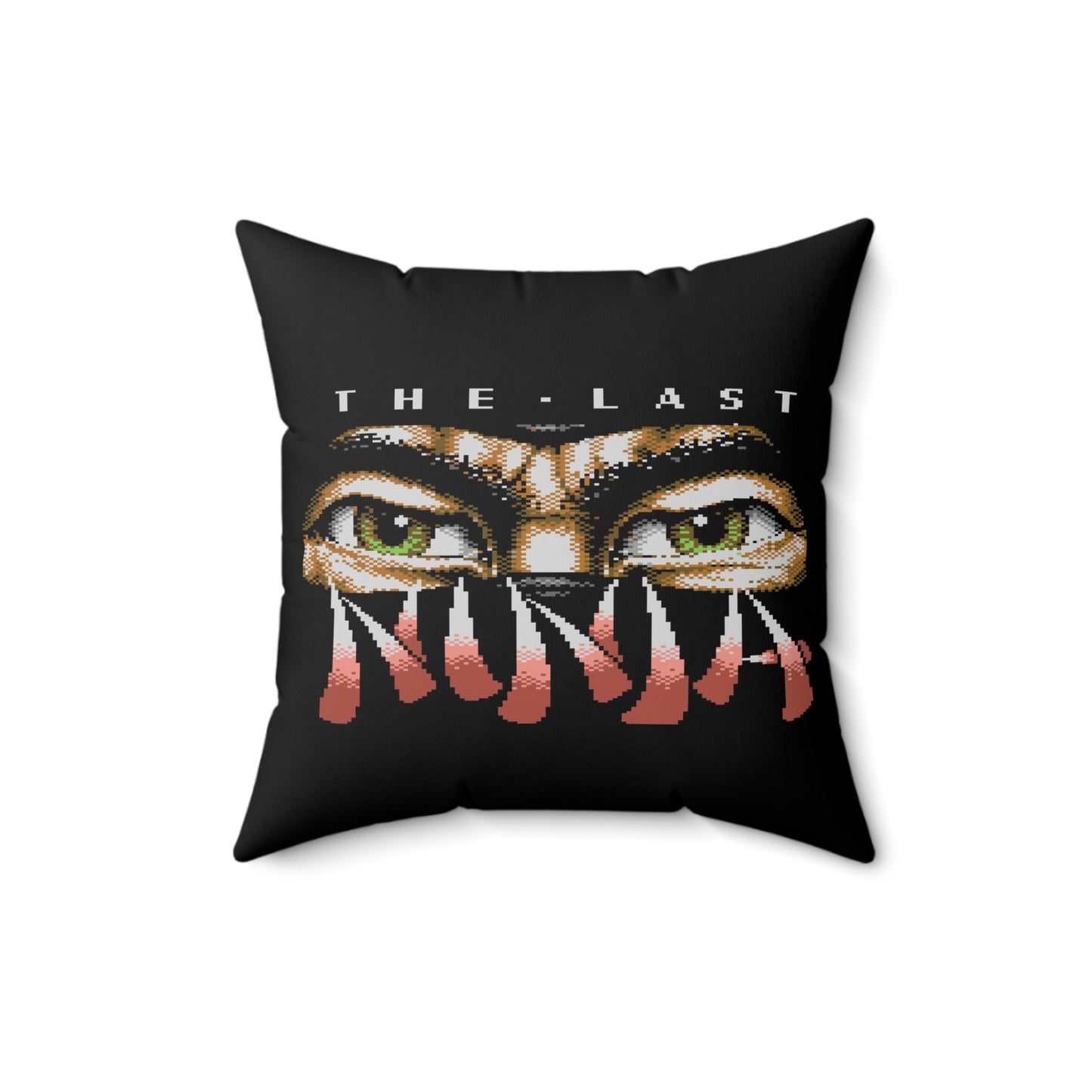 The Last Ninja Spun Polyester Square Pillow