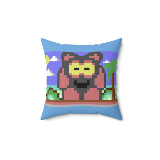 Creatures Spun Polyester Square Pillow