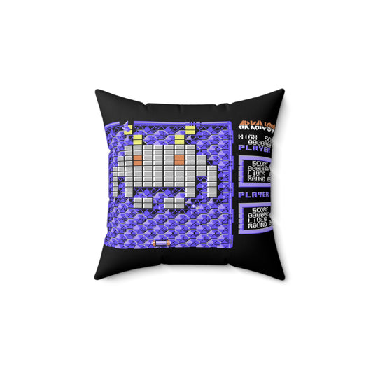 Arkanoid Spun Polyester Square Pillow