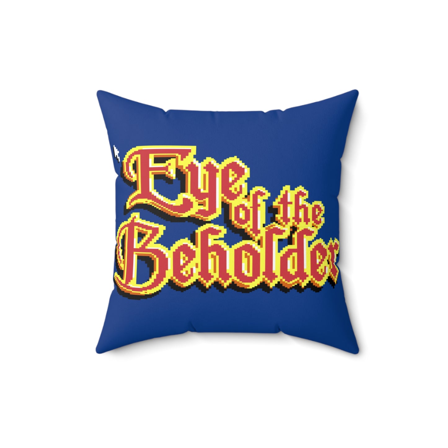 Eye of the Beholder Spun Polyester Square Pillow