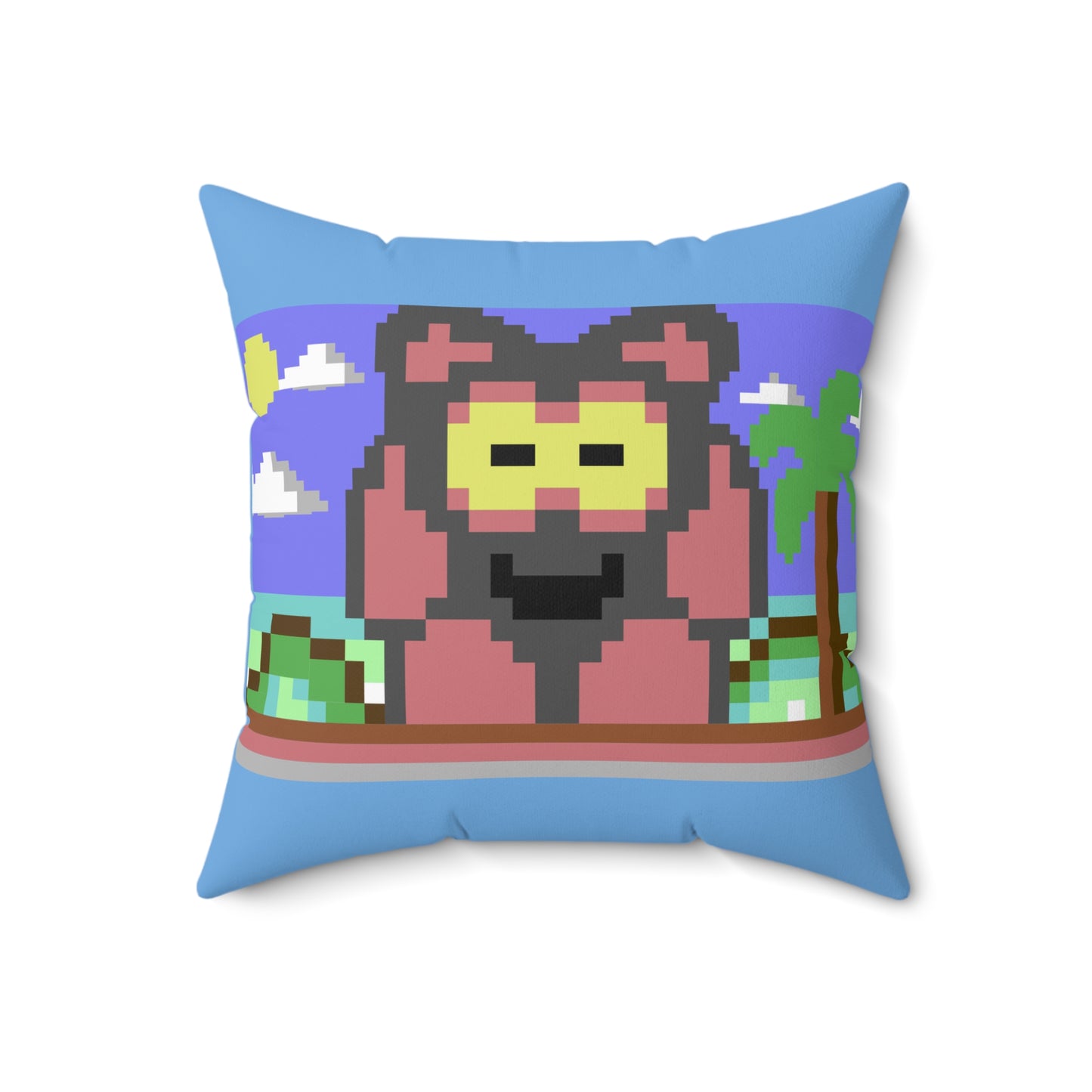 Creatures Spun Polyester Square Pillow