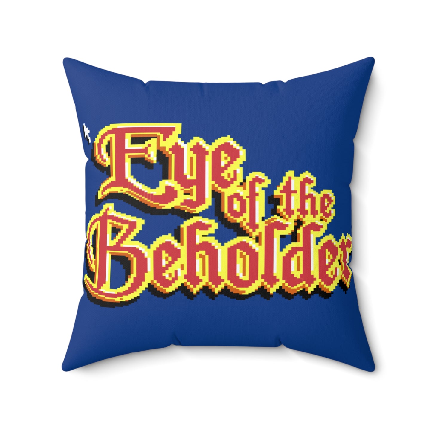 Eye of the Beholder Spun Polyester Square Pillow