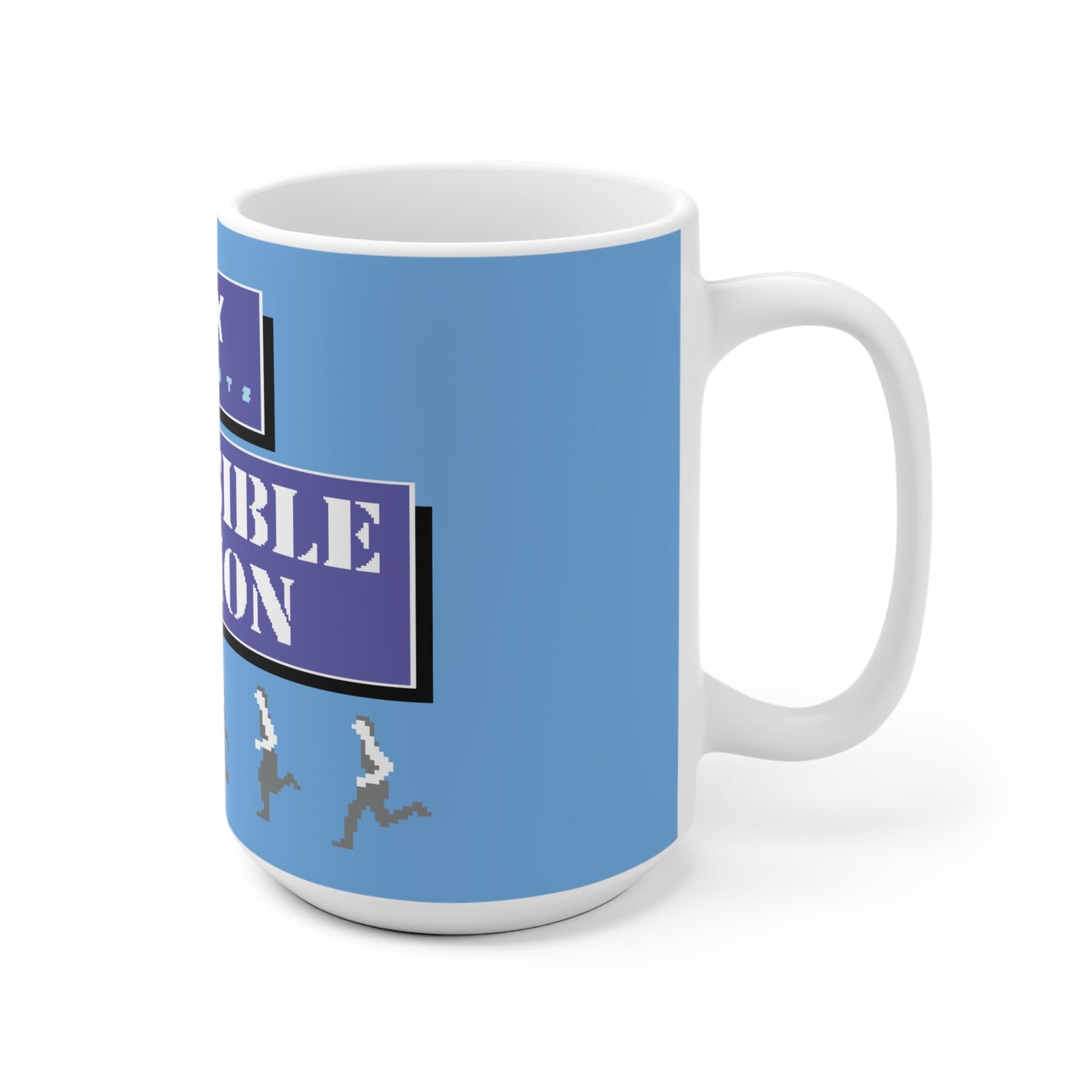 Impossible Mission Running Man Ceramic Mug (EU)