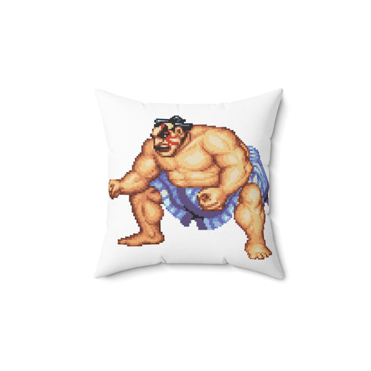 Street Fighter Edmond Spun Polyester Square Pillow