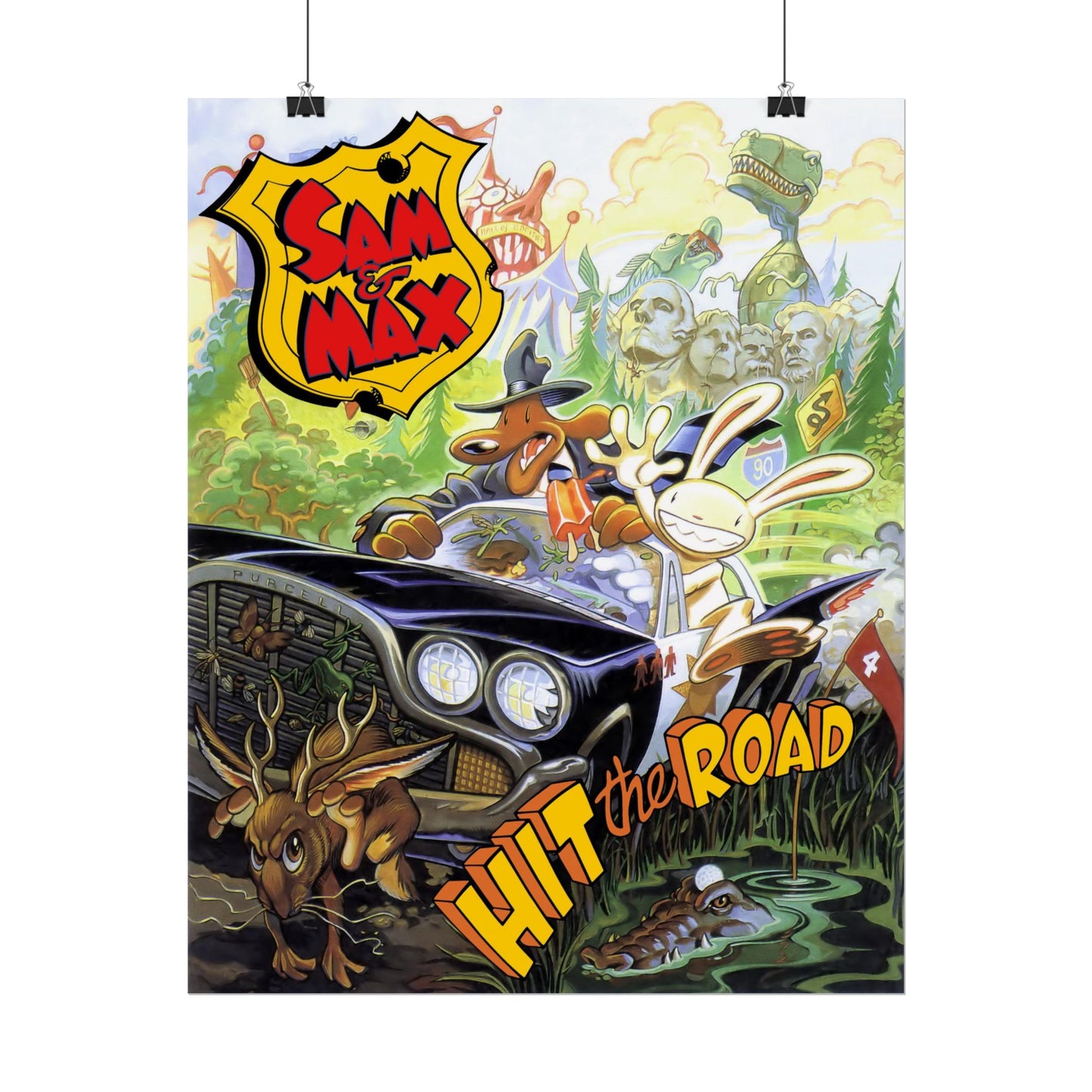 Sam & Max Rolled Posters