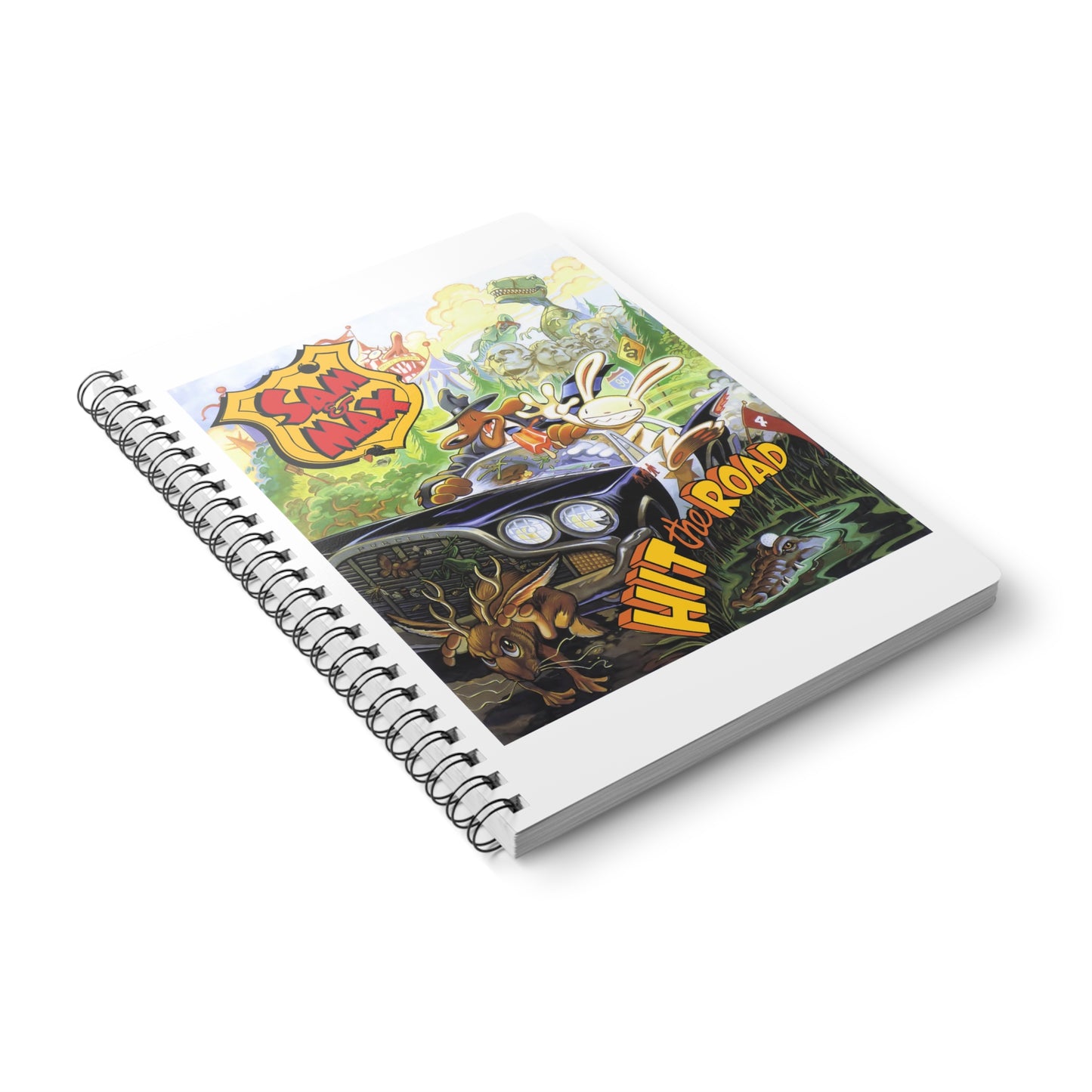 Sam and Max Wirobound Softcover Notebook, A5