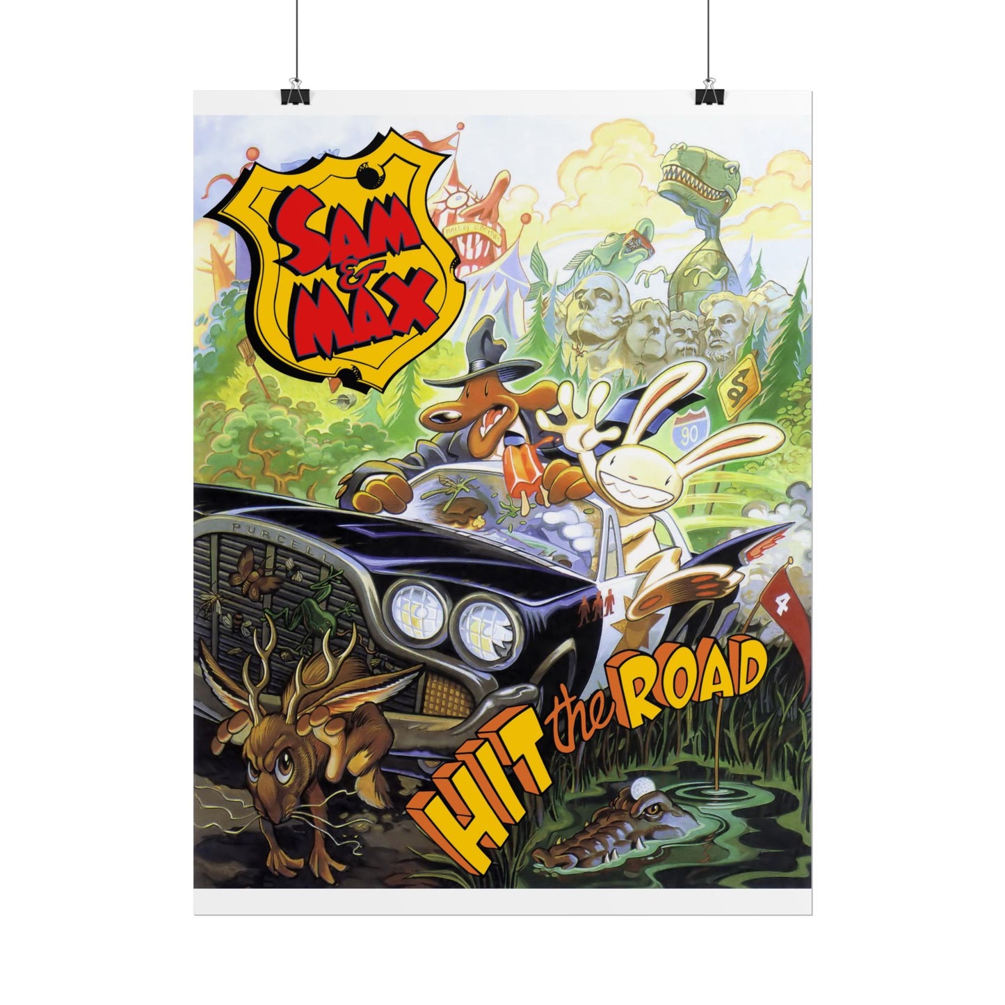 Sam & Max Rolled Posters