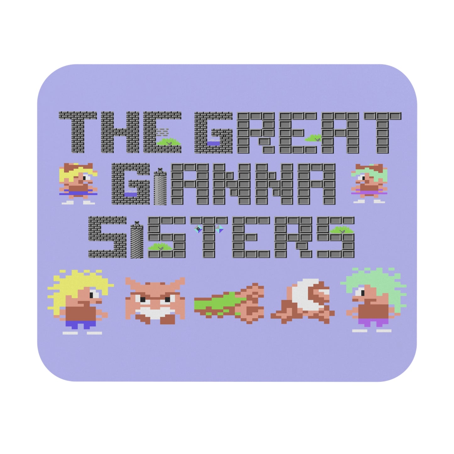 The Great Gianna Sisters Mouse Pad (Rectangle)