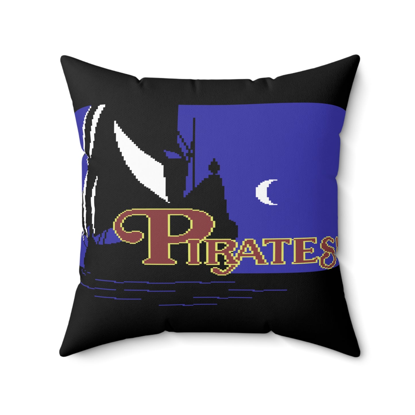 Pirates Spun Polyester Square Pillow