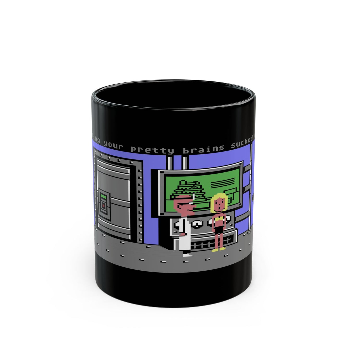 Maniac Mansion Black Mug (11oz, 15oz)