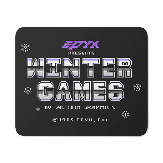 Winter Games Desk Mouse Pad