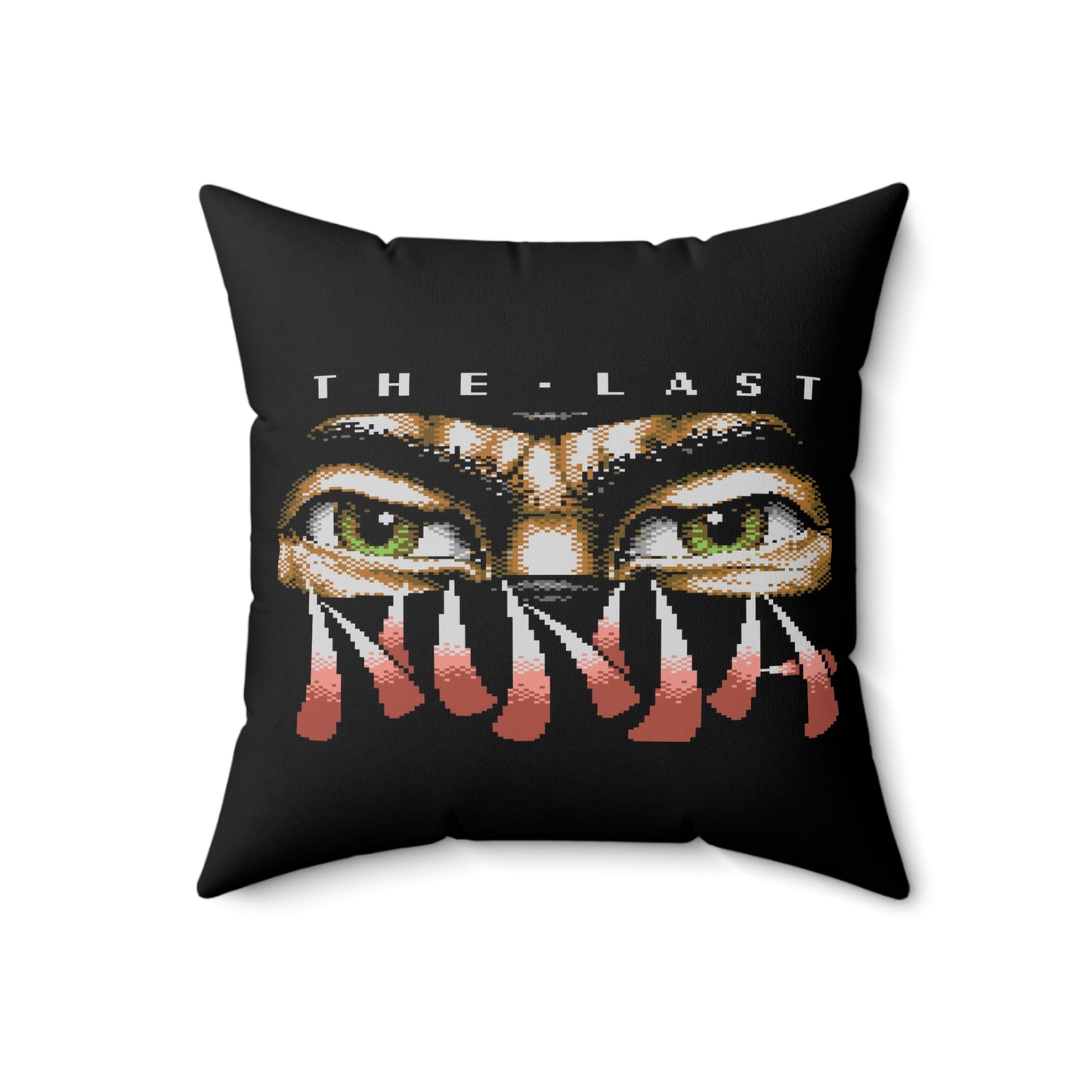 The Last Ninja Spun Polyester Square Pillow