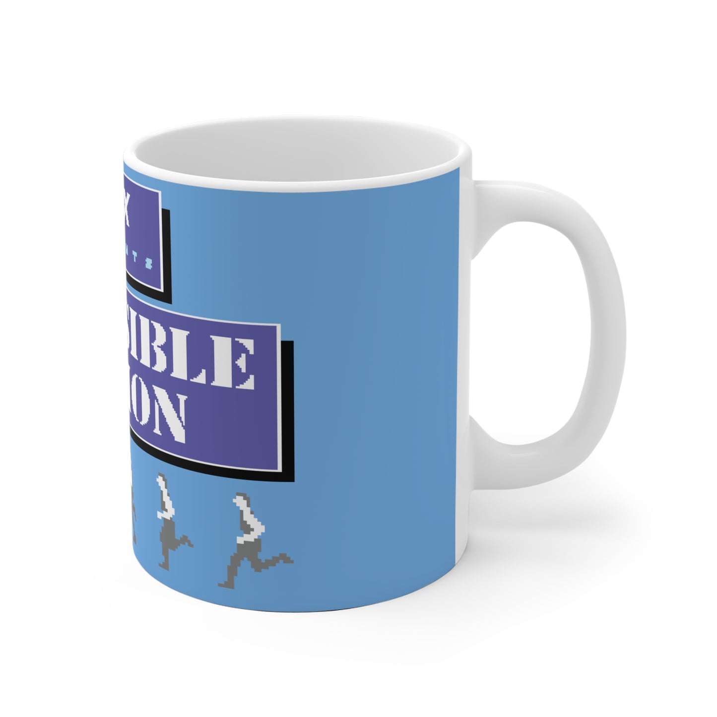 Impossible Mission Running Man Ceramic Mug (EU)