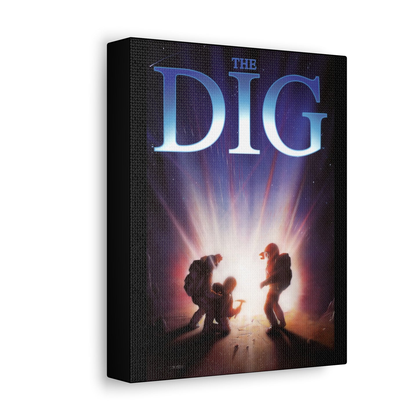 The Dig Stretched Canvas