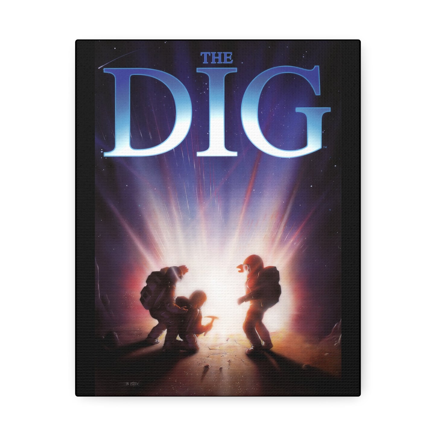 The Dig Stretched Canvas