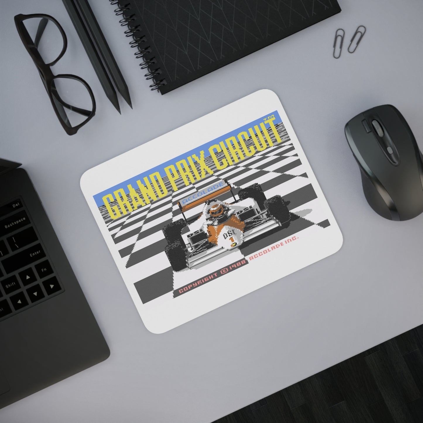 Grand Prix Circuit Desk Mouse Pad