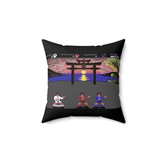 International Karate + Spun Polyester Square Pillow