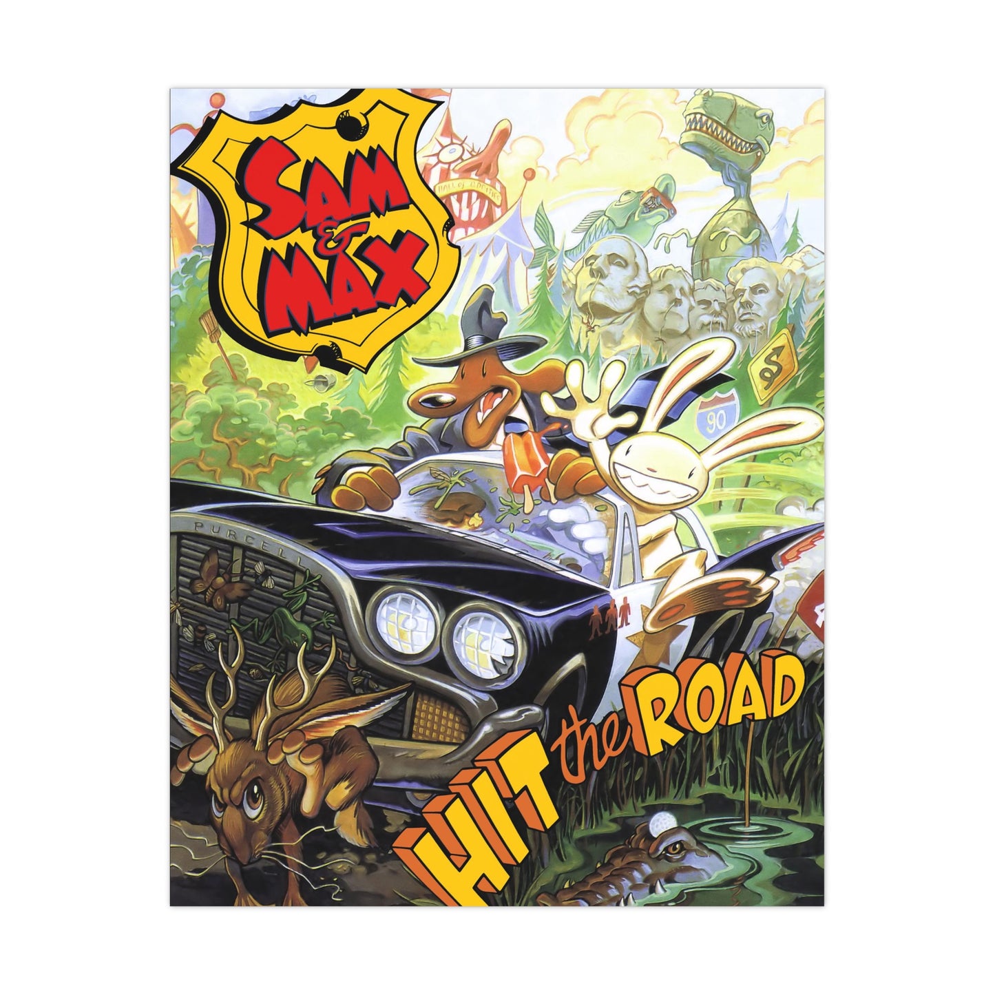 Sam and Max Premium Matte Posters