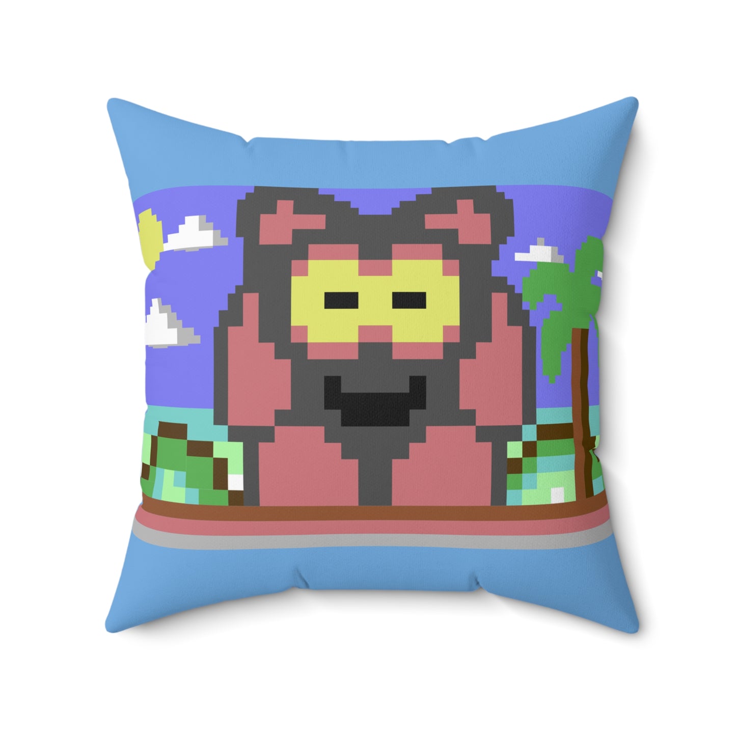 Creatures Spun Polyester Square Pillow