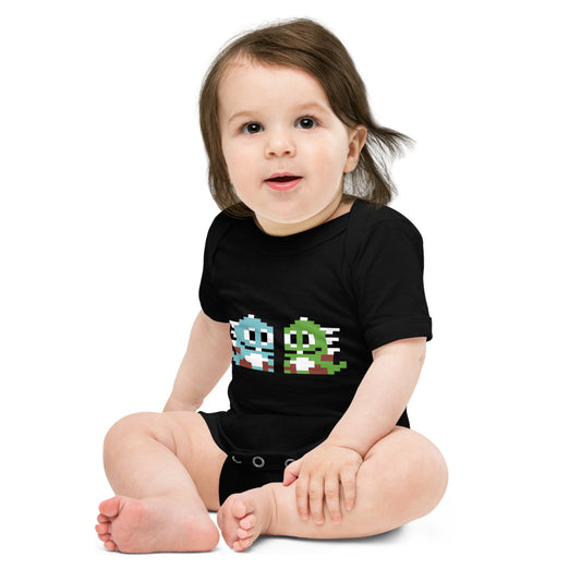 Bubble Bobble Baby short sleeve one piece