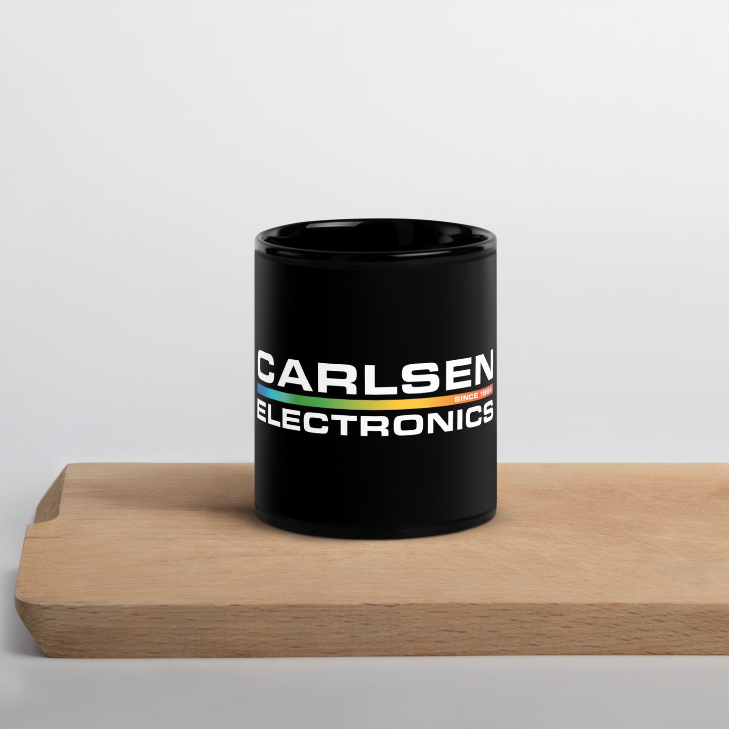 Ray Carlsen Electronics - Black Glossy Mug