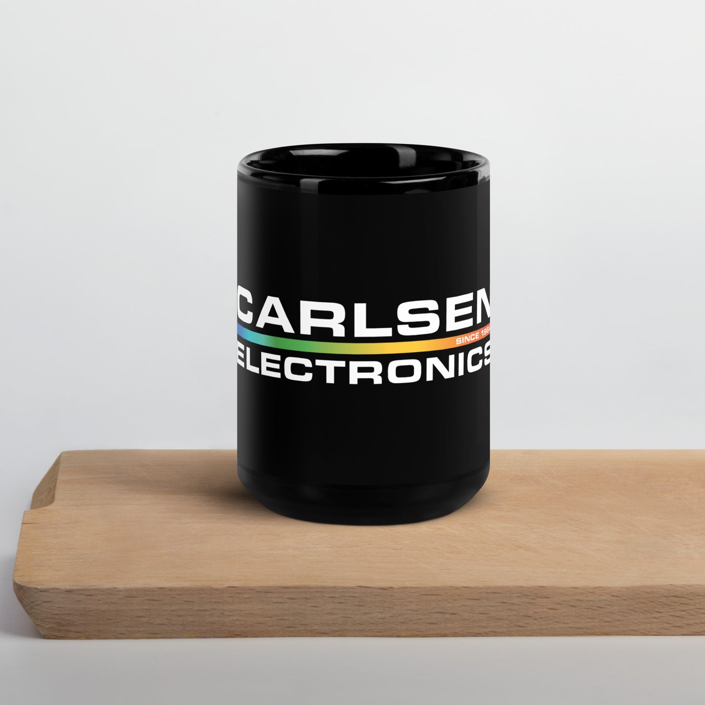 Ray Carlsen Electronics - Black Glossy Mug