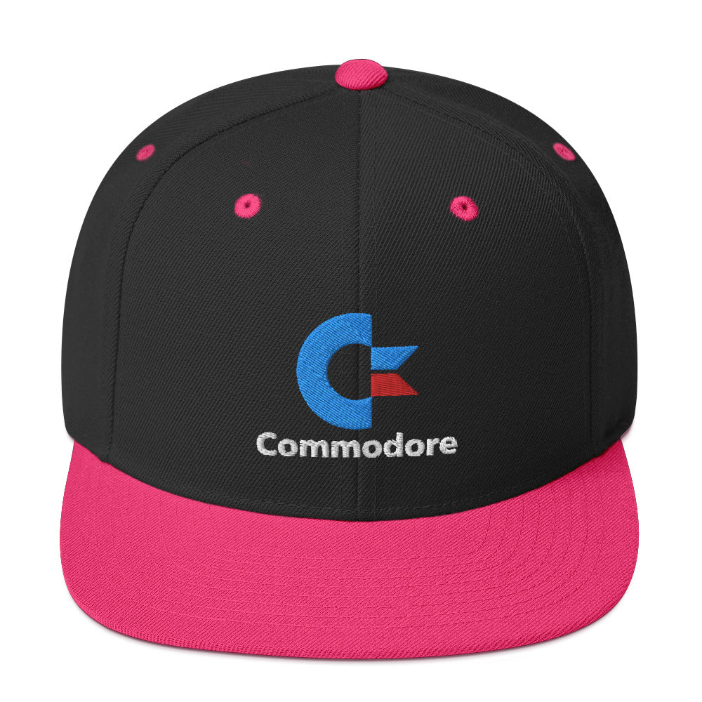 Commodore Dark Snapback Hat