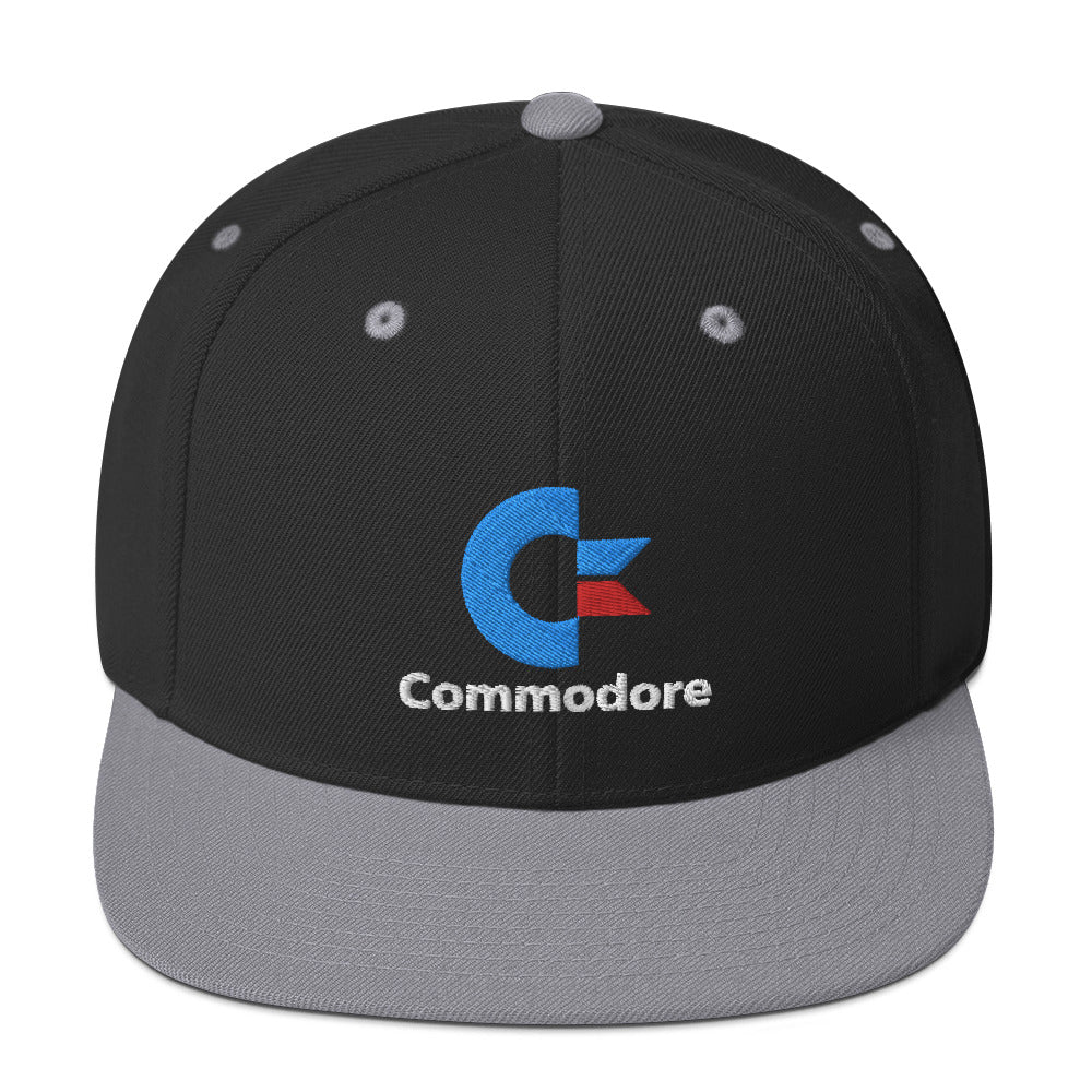 Commodore Dark Snapback Hat