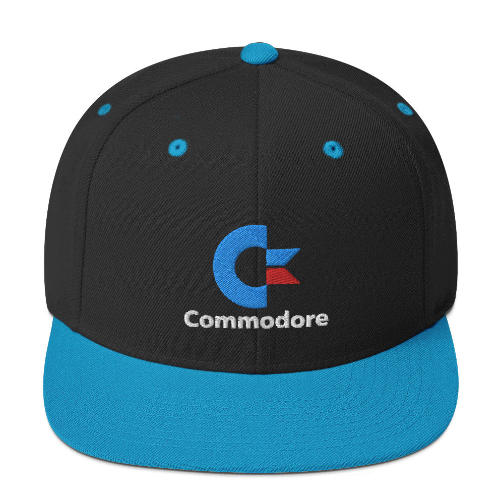 Commodore Dark Snapback Hat