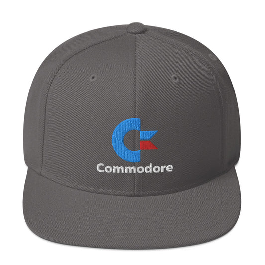 Commodore Dark Snapback Hat