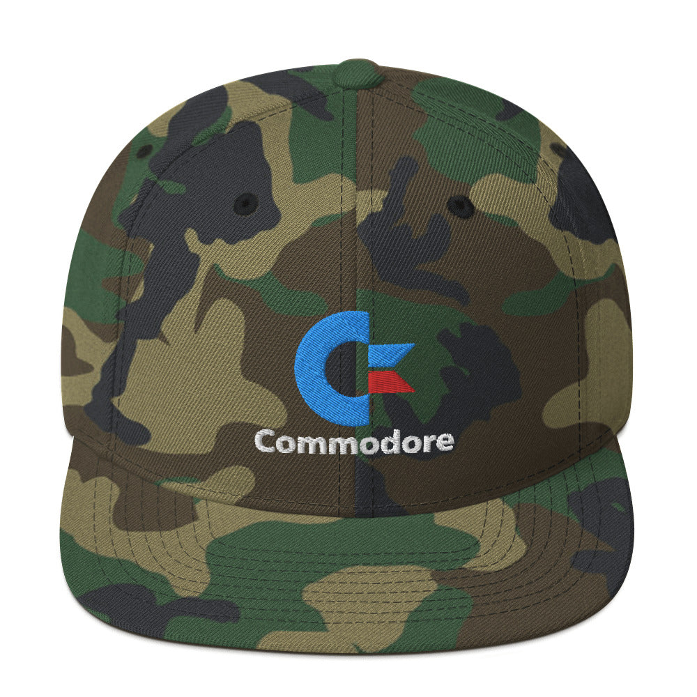 Commodore Dark Snapback Hat