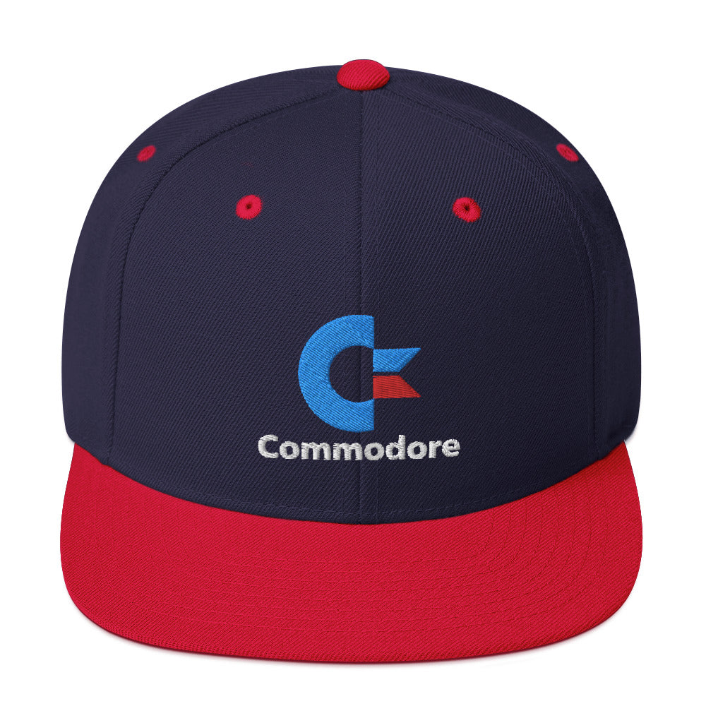 Commodore Dark Snapback Hat