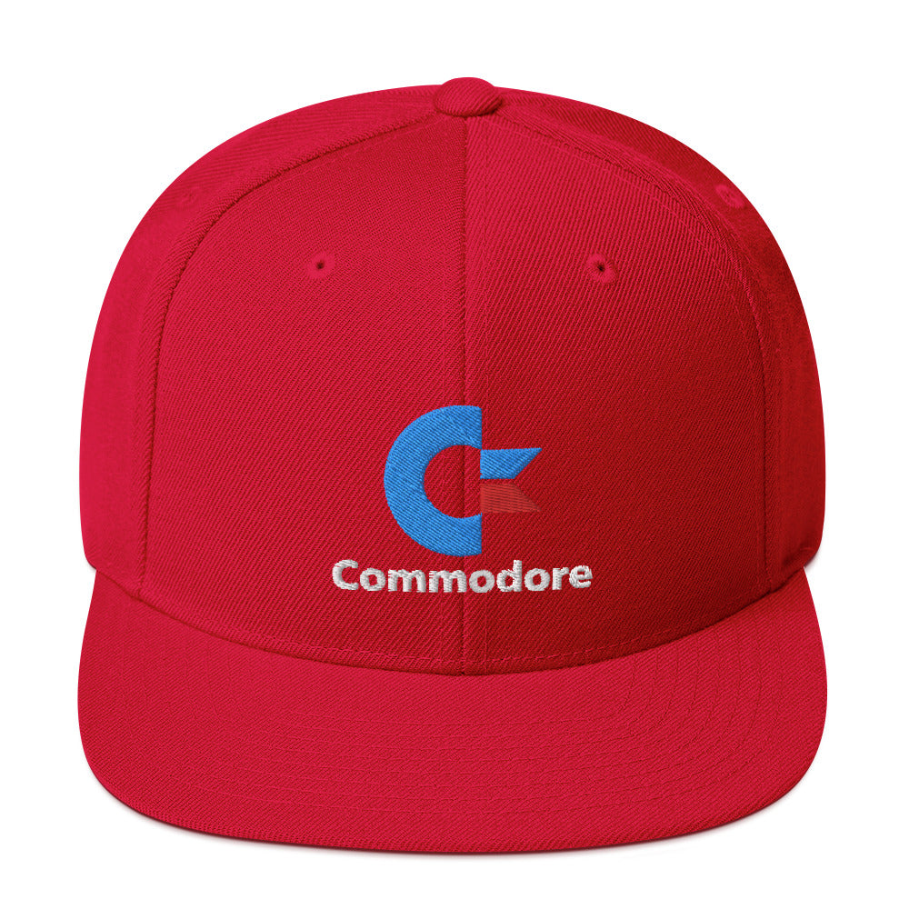 Commodore Dark Snapback Hat