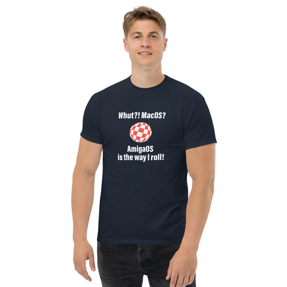 Whut?! MacOS? AmigaOS Men's heavyweight tee