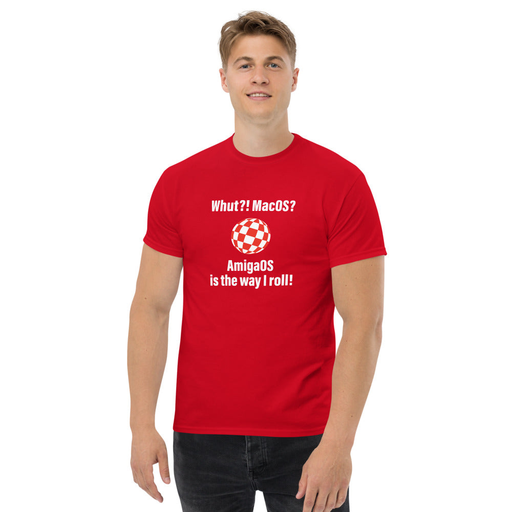 Whut?! MacOS? AmigaOS Men's heavyweight tee