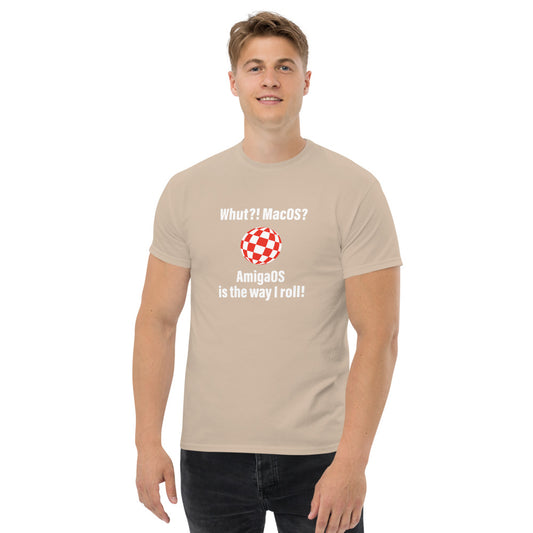 Whut?! MacOS? AmigaOS Men's heavyweight tee